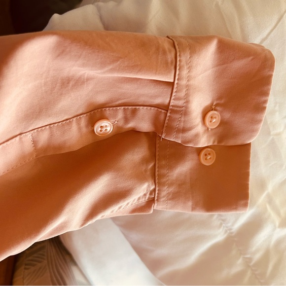 Chico's Blush Satin Blouse - Picture 6 of 6